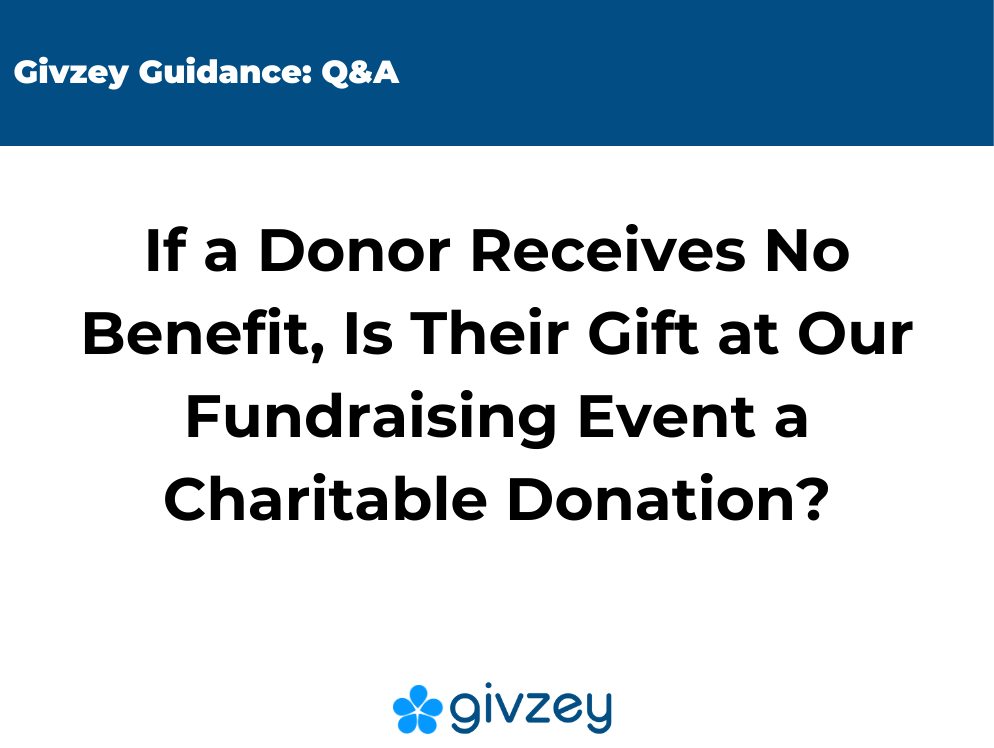 Is it a charitable gift?