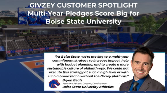 SPOTLIGHT COVER Multi-Year Pledges Score Big for Boise State University