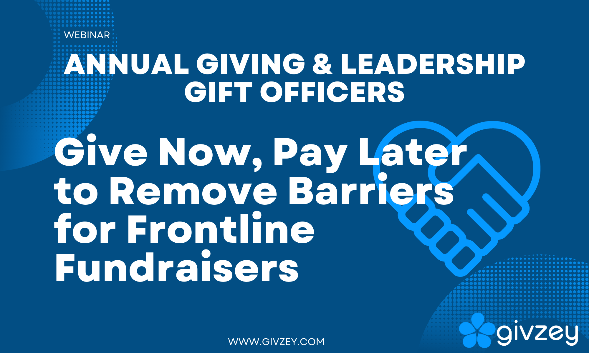 GNPL to Remove Barriers for Frontline Fundraisers