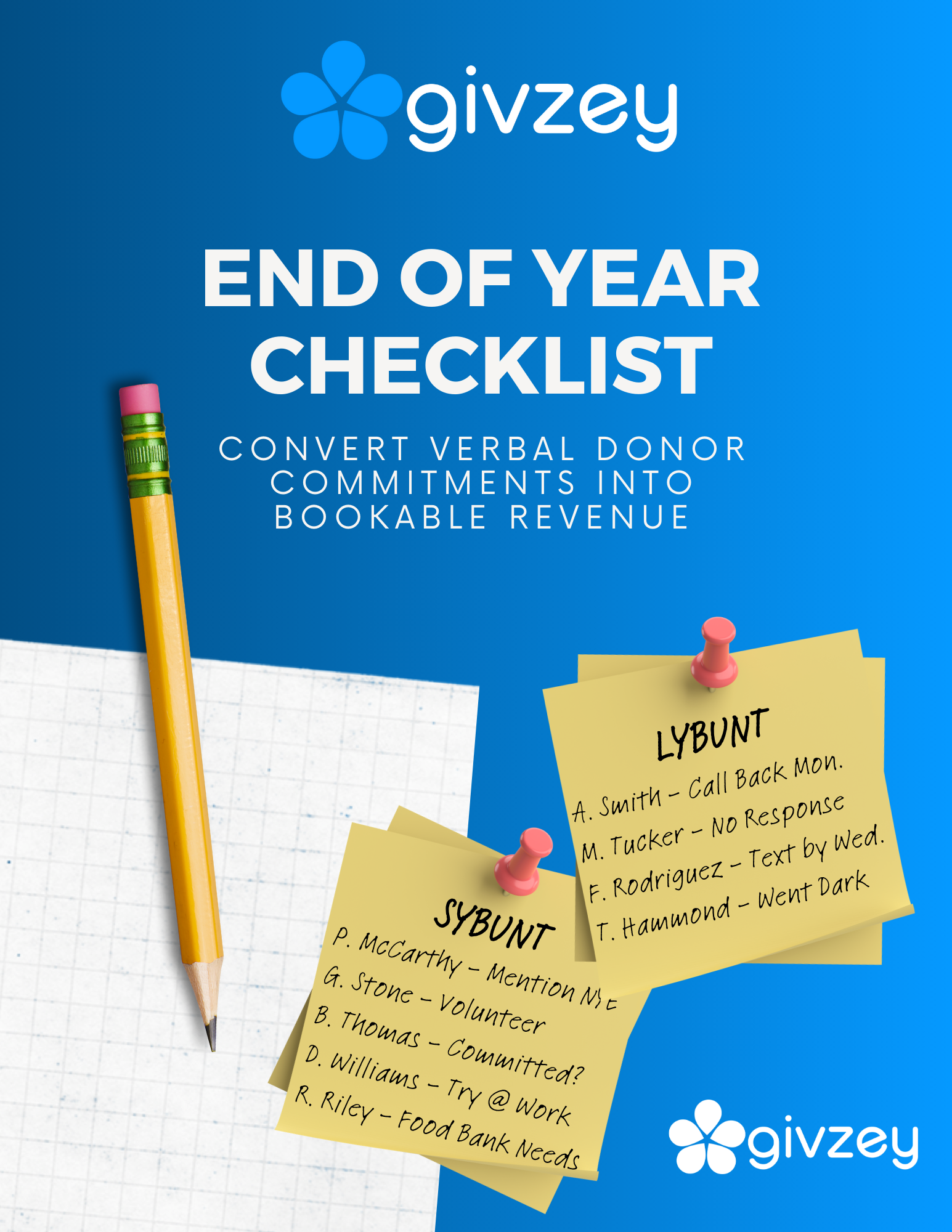Givzey - End of Year Checklist Cover