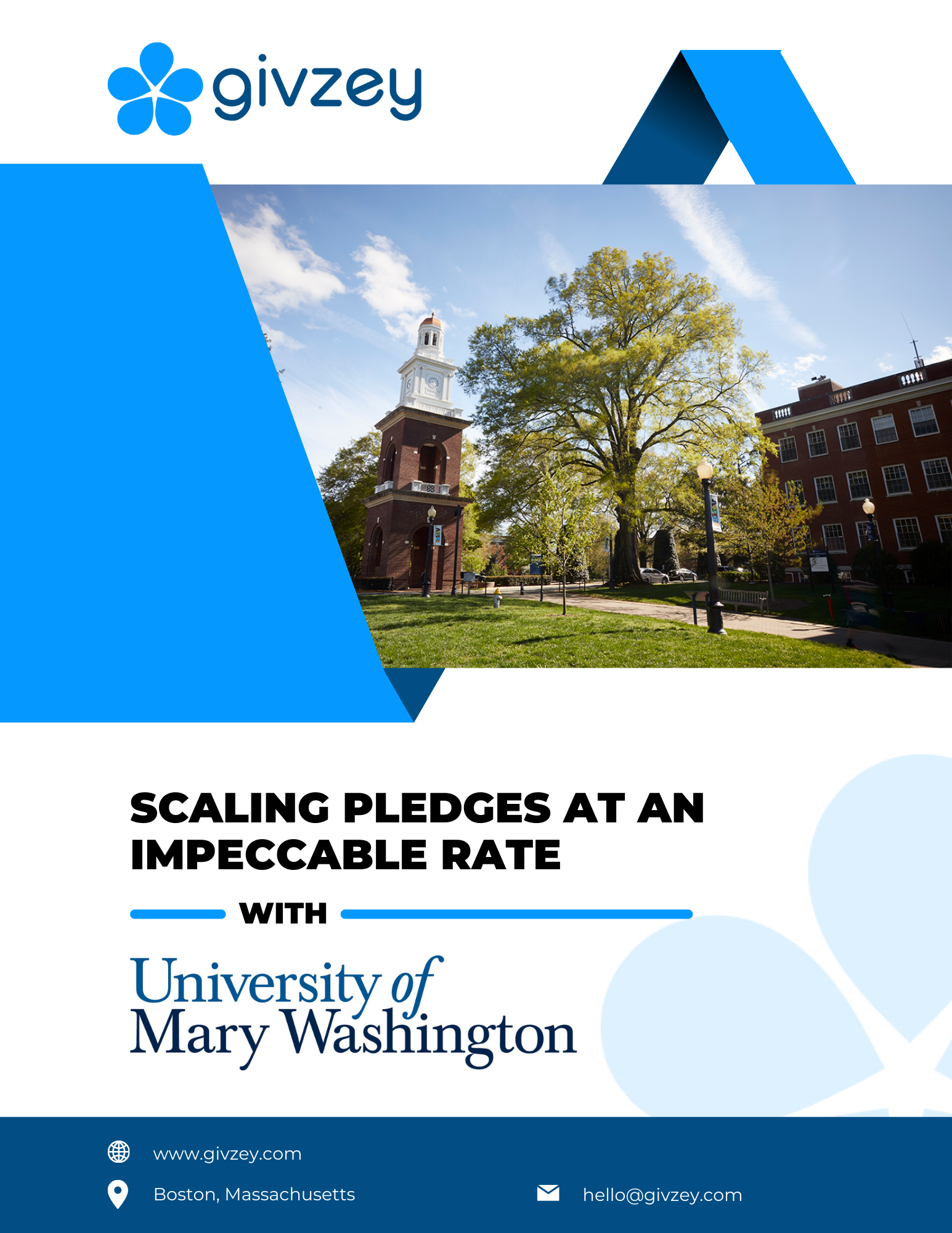 Spotlight Scaling Pledges at an Impeccable Rate with Mary Washington