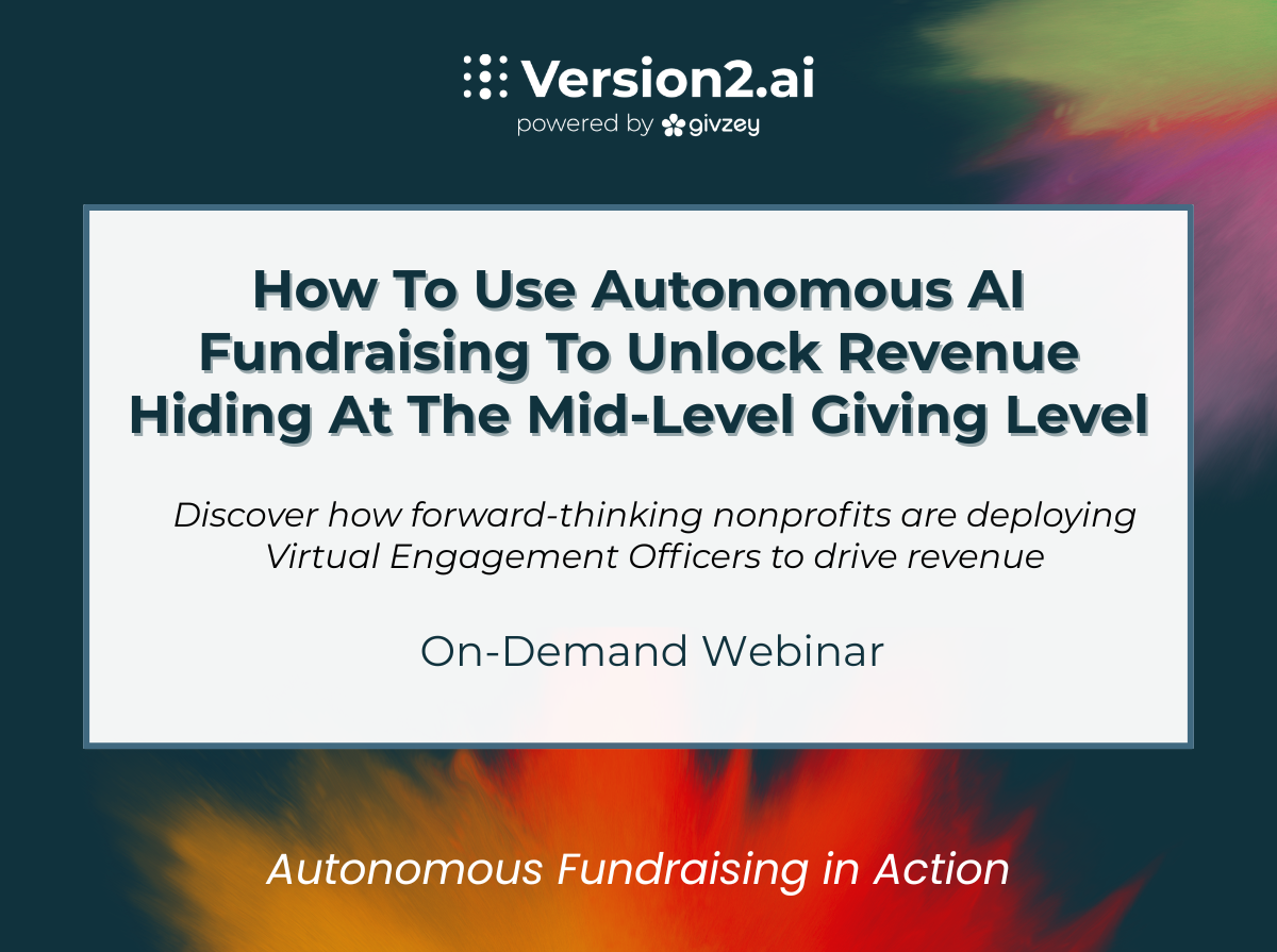 Webinar - Mid-Leving giving - OnDemand