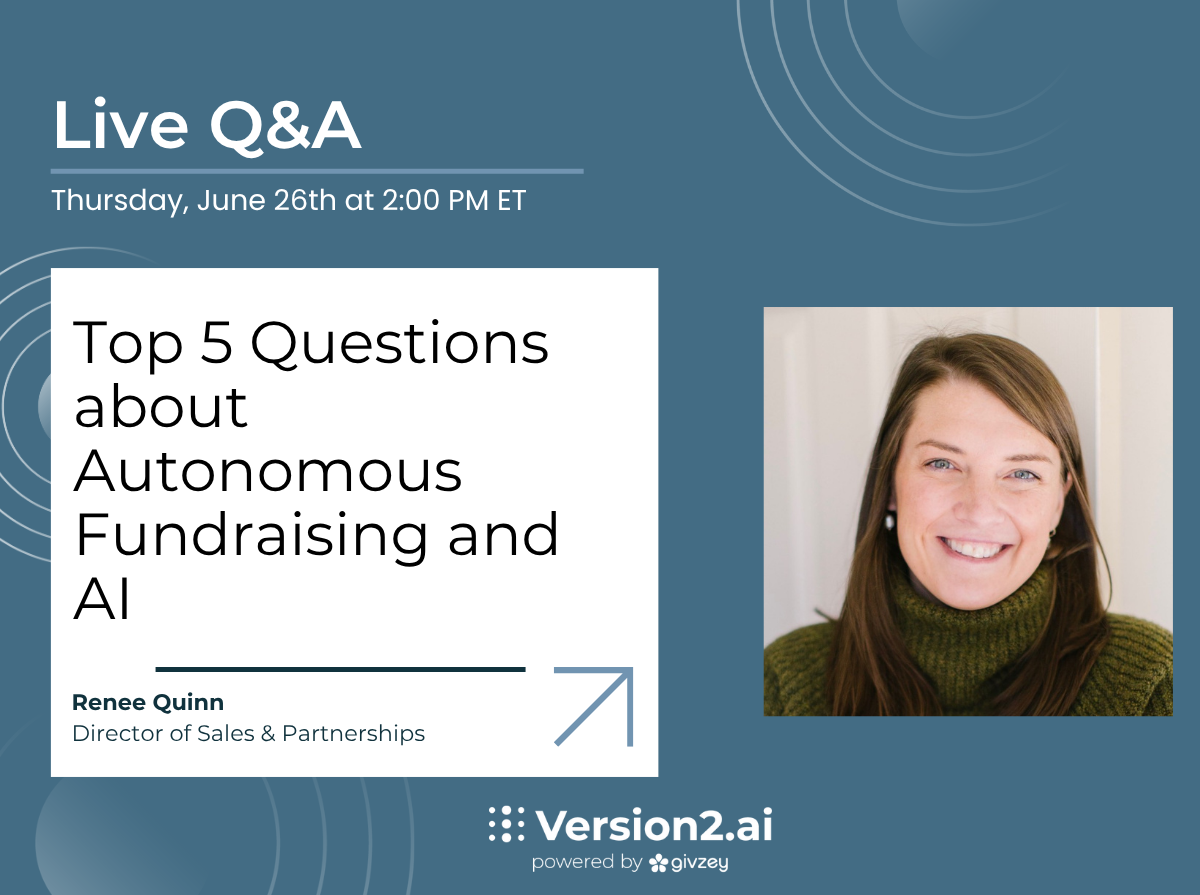 Webinar - Top 5 Questions Fundraisers